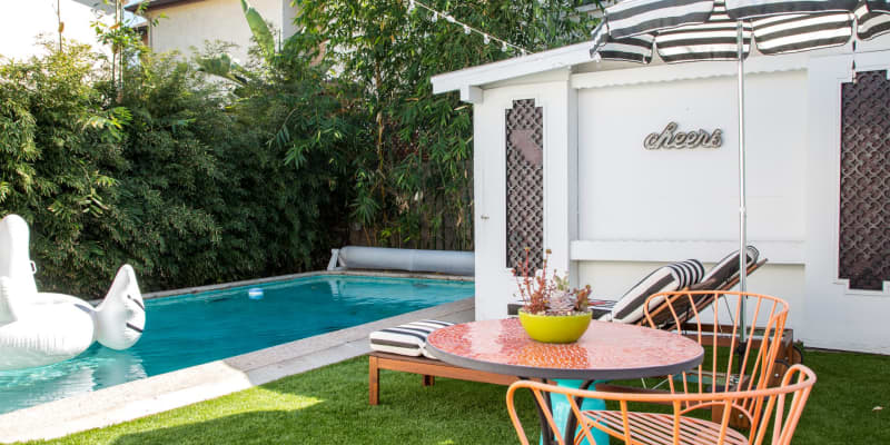 Small pool lounge chairs cheap